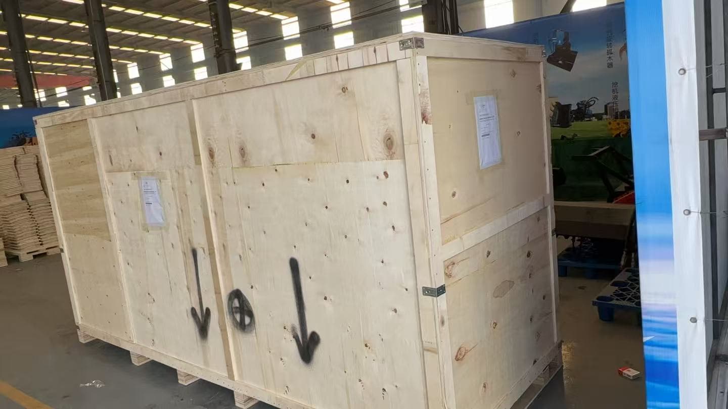 TC18 Export Wooden Crate Packing 01