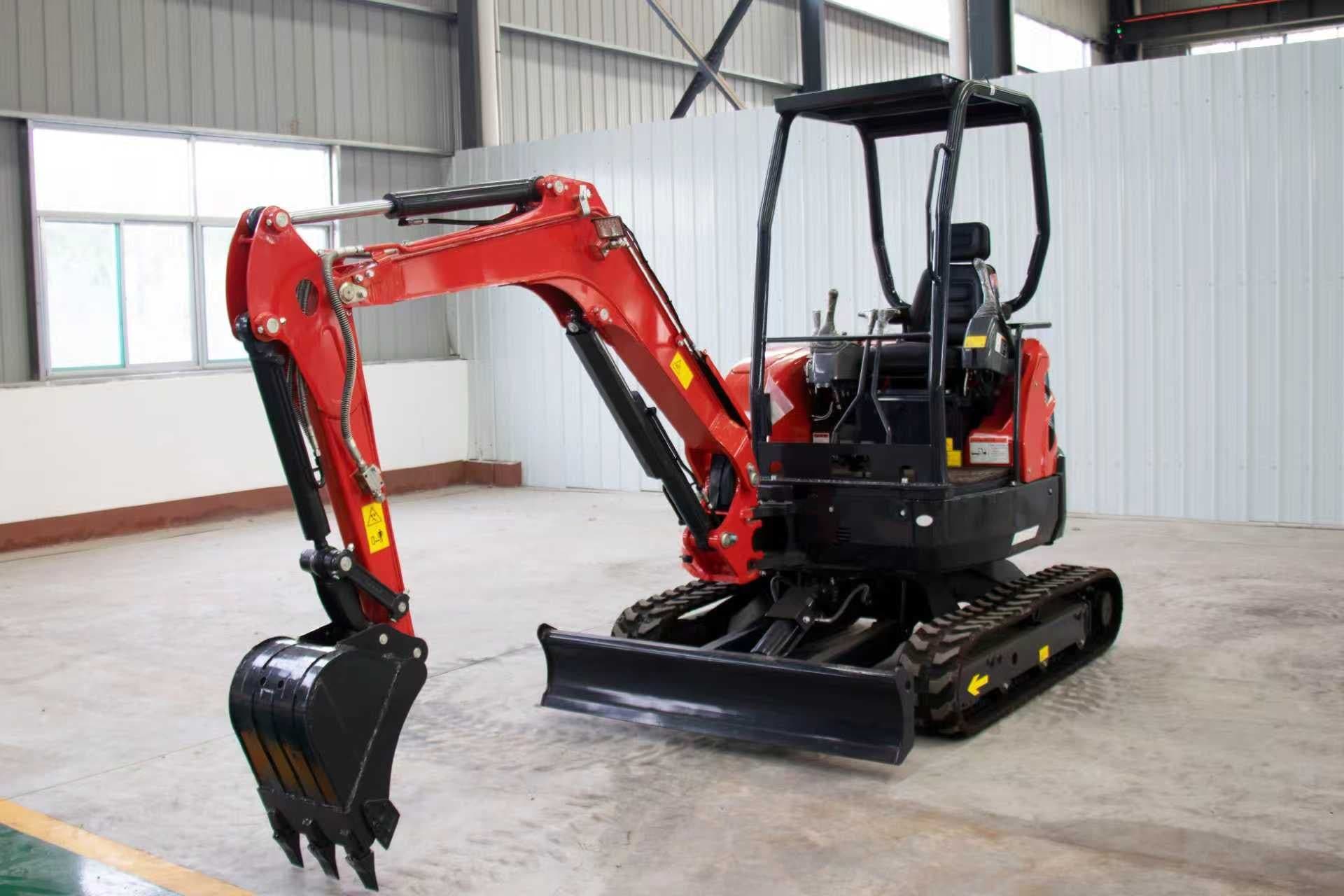 TC30 mini excavator product side view