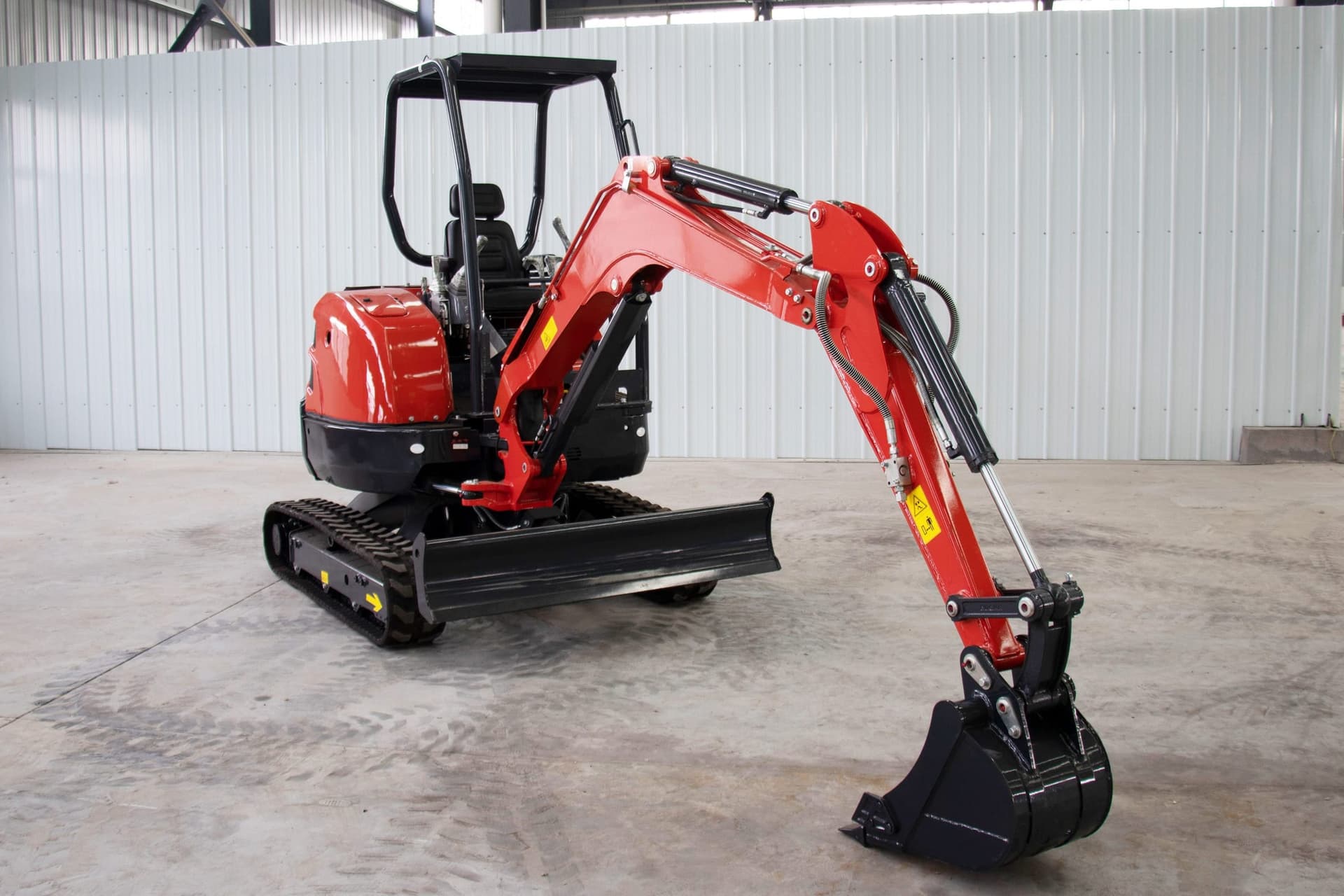 TC30 mini excavator product view for compact construction work
