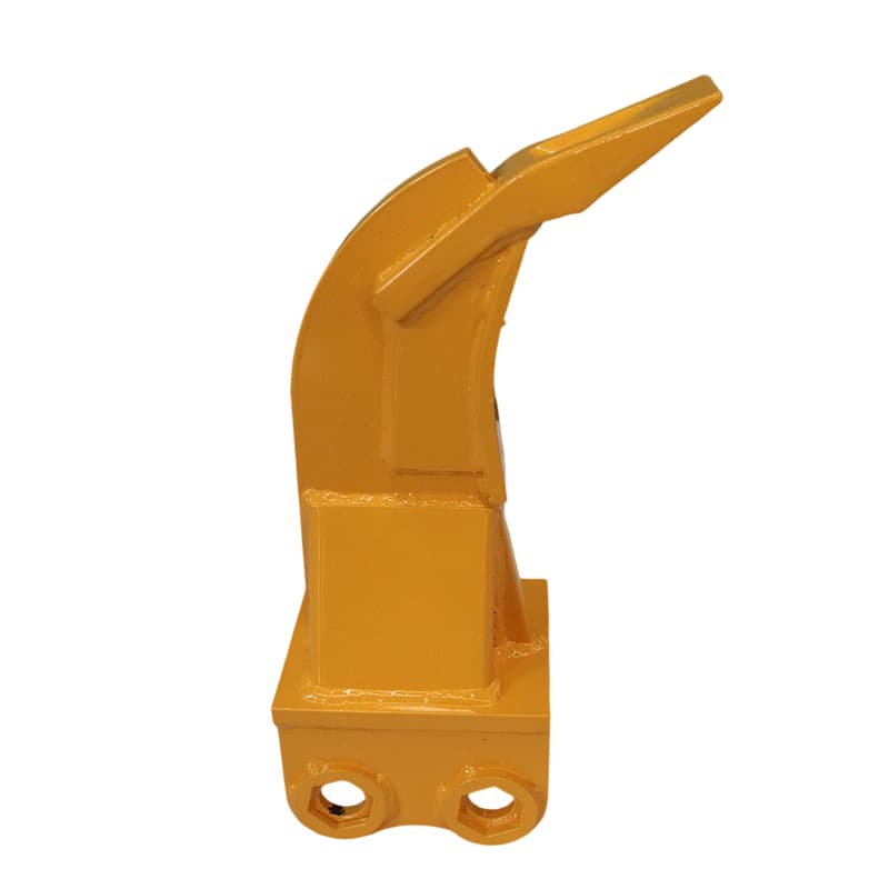 Single-tine ripper attachment on clean background