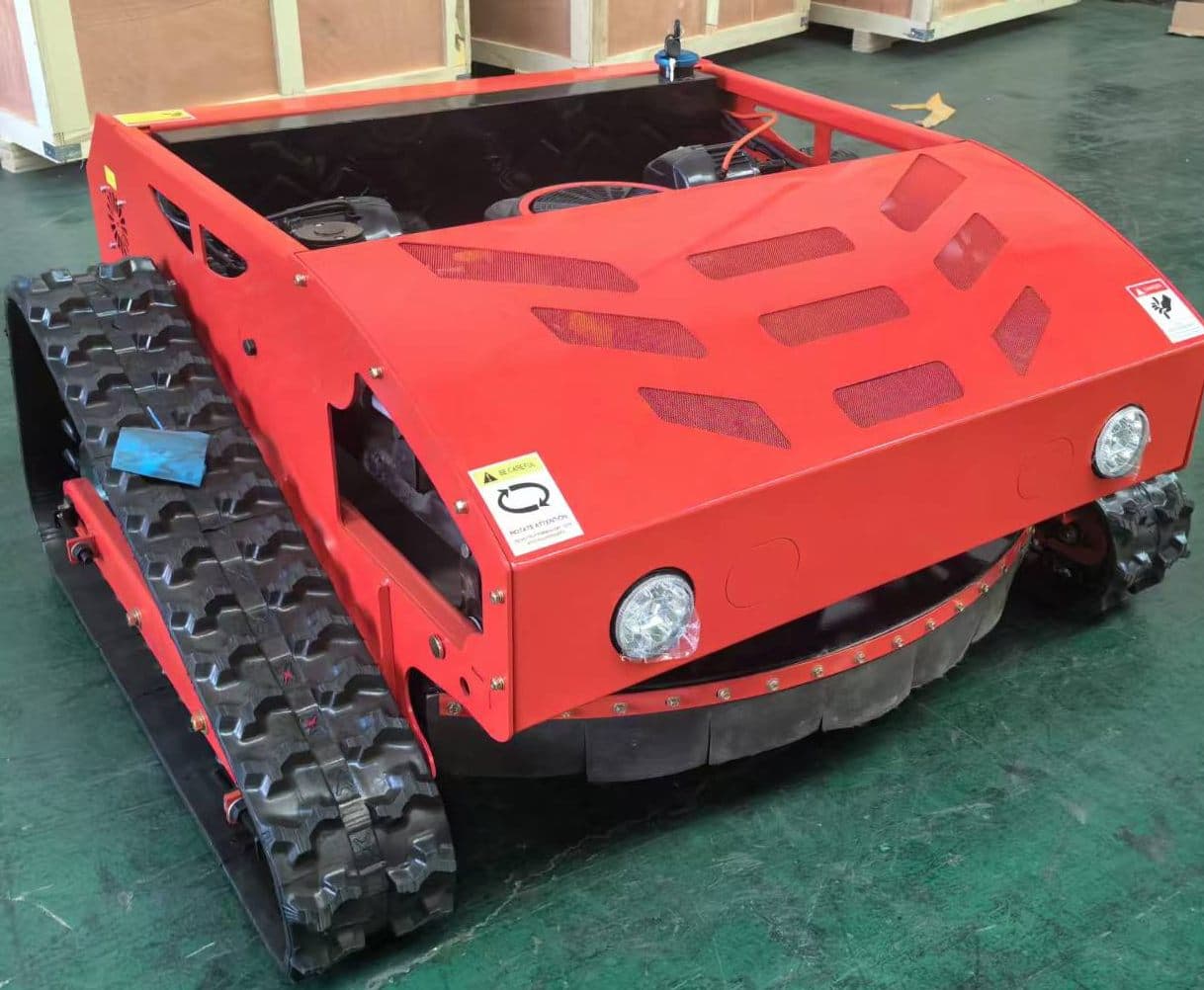 SH-550B hybrid range-extended remote control mower product view